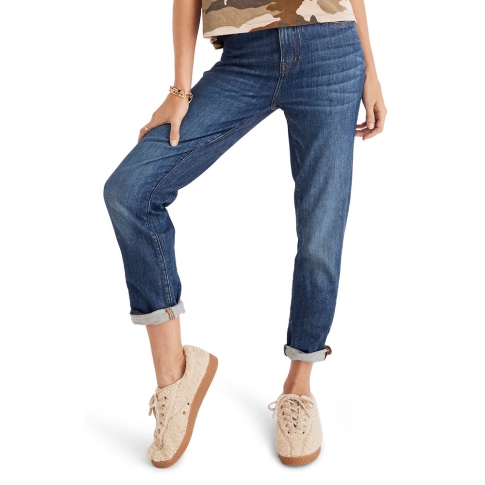 Madewell || High-Rise Slim Boyjean: Eco Edition